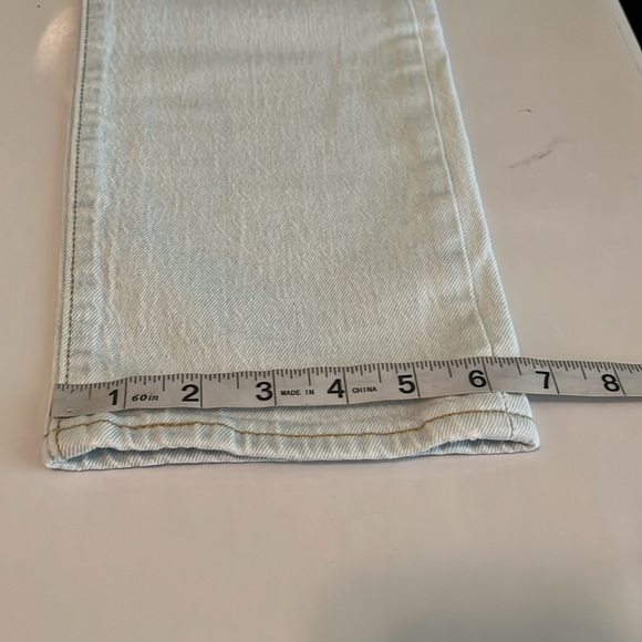 Levi’s Premium Wedgie Straight High Rise Size 24 - Picture 8 of 16